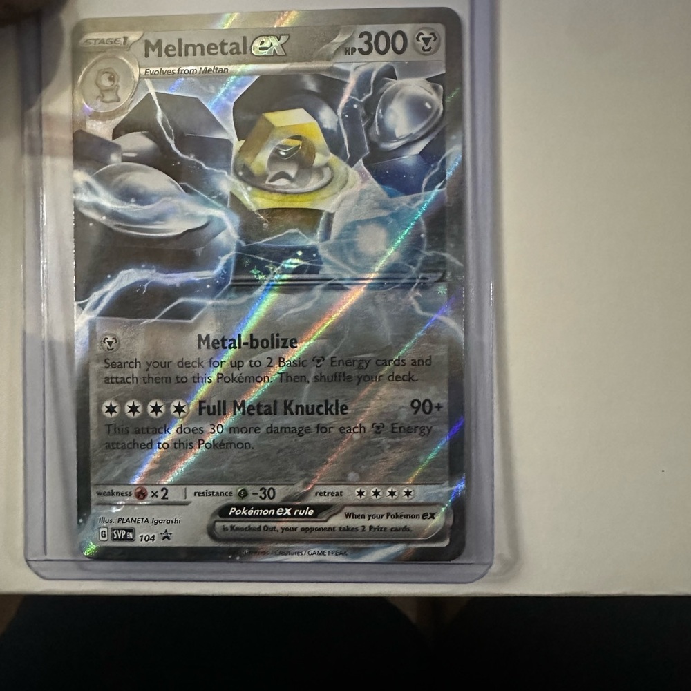 Melmetal EX Pokémon Card
